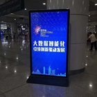 4k resolution indoor high definition LCD floor stand moveable digital signage for Advertising